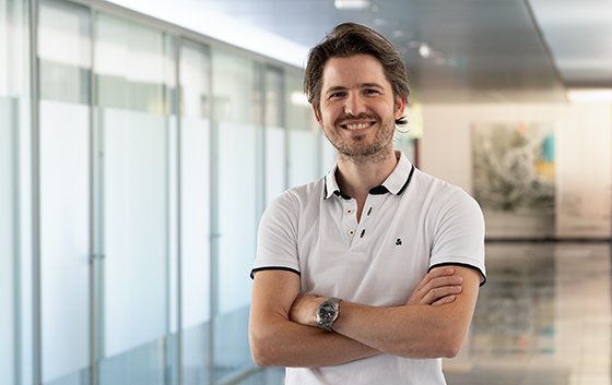 Porträt von Thomas Müller für das BLKB 100 fürs Baselbiet.