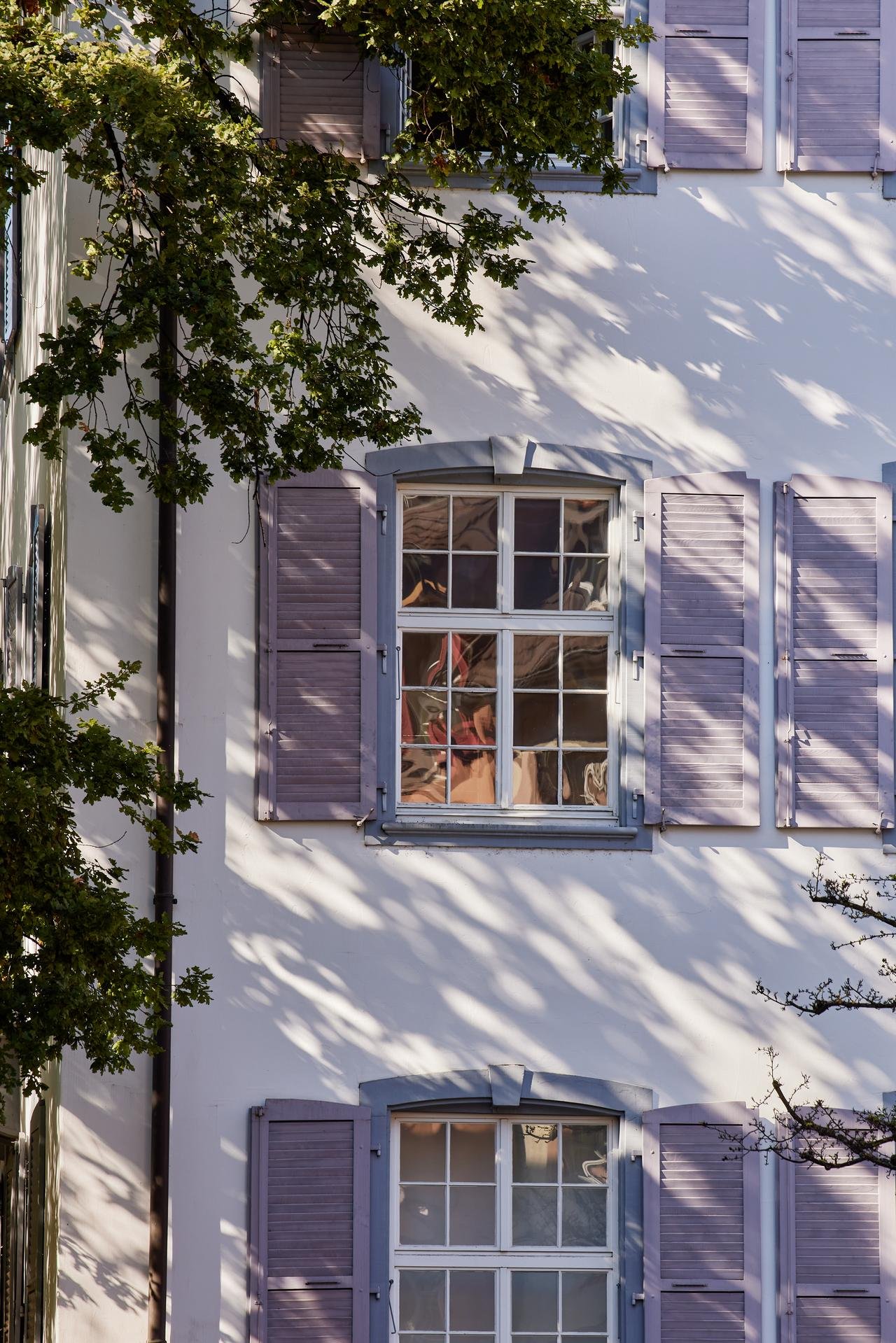 Ein Fenster mit Fensterläden von einem weissen Haus. aus dem Artikel Verpasste Chance für den Klimaschutz