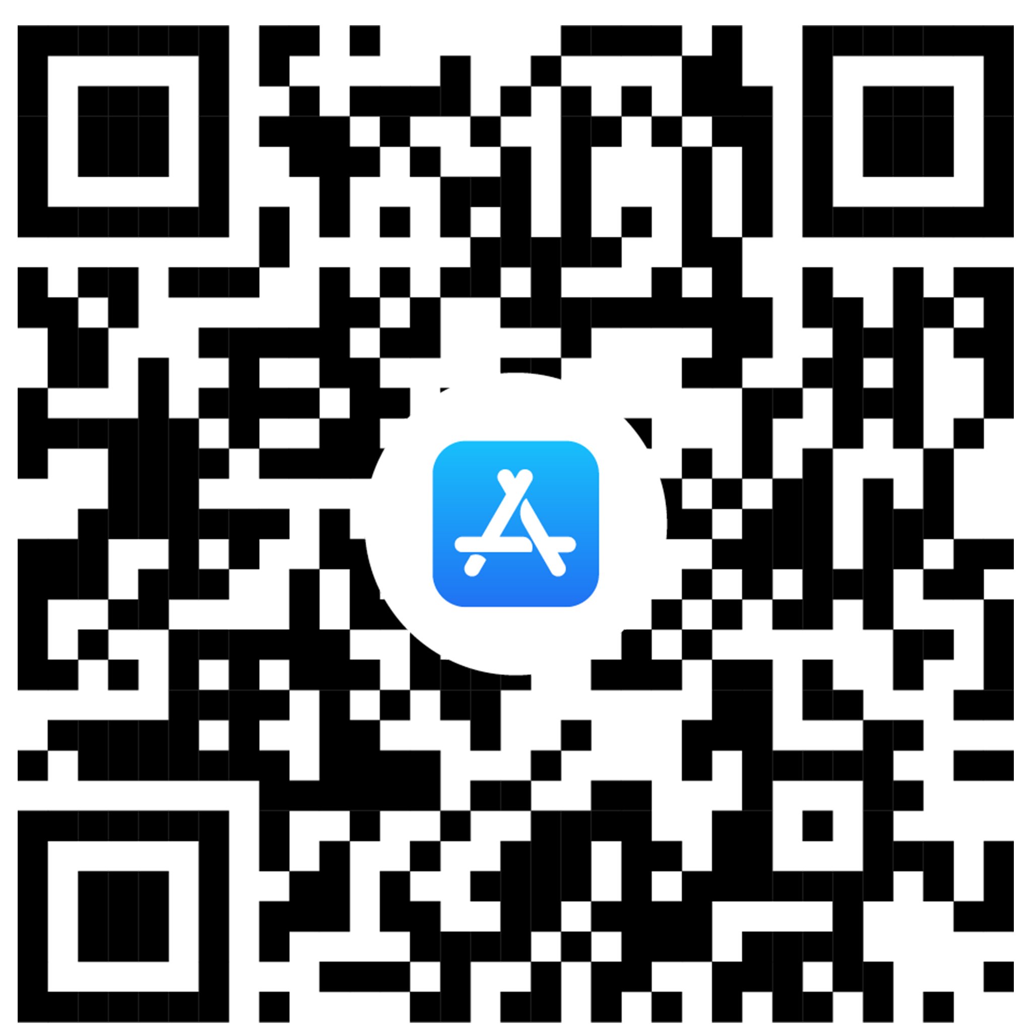 QR-Code der E-Banking App im App Store