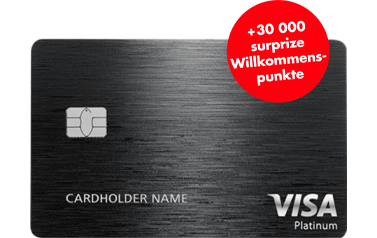 BLKB Visa Kreditkarte Platinum - surprize