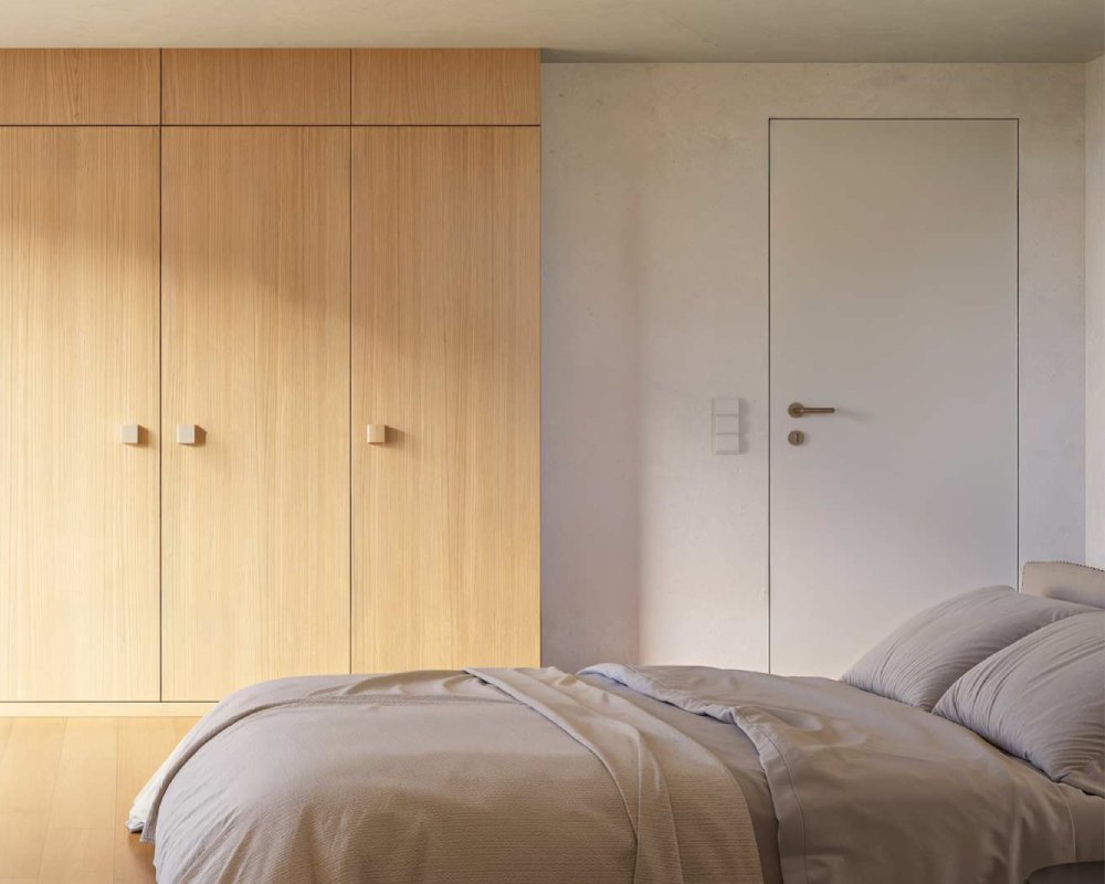 Schlafzimmer an der Neuweilerstrasse in Biel-Benken