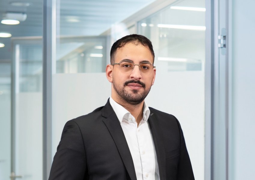 Porträt von Moustafa Taleb