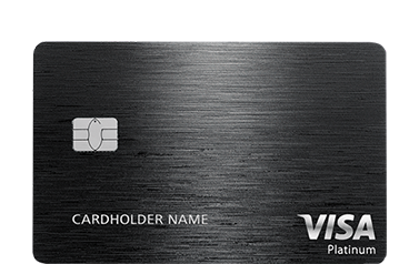 Visa-Kreditkarte Platinum.