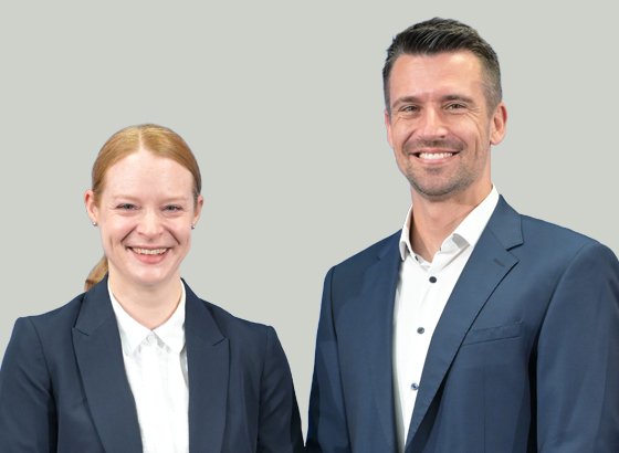 Porträt von Melanie Lanfranchi und Timo Septinus