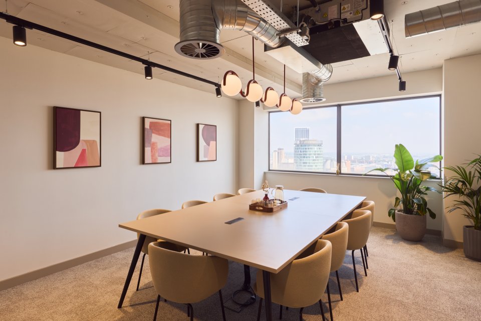 Host productive sessions in 5 private meeting rooms