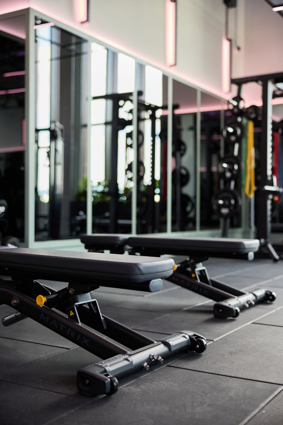 Access the gym next door at EW1