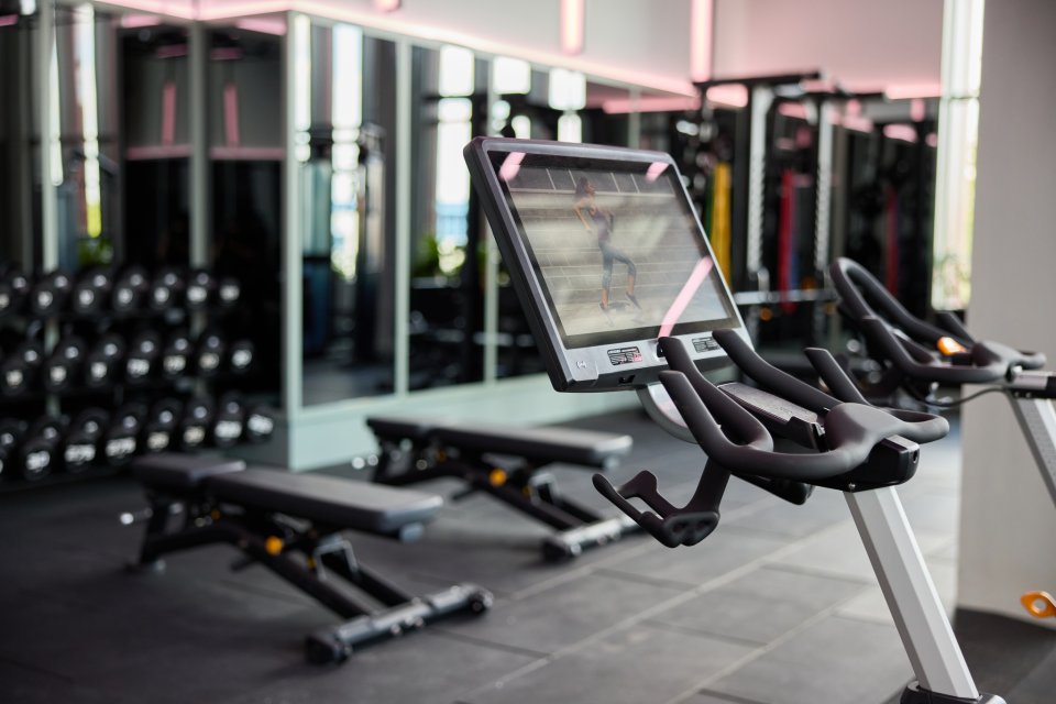 Onsite gym in EW1