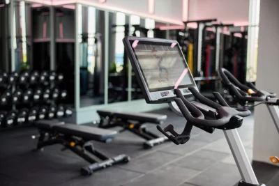 On-site gym at EW1