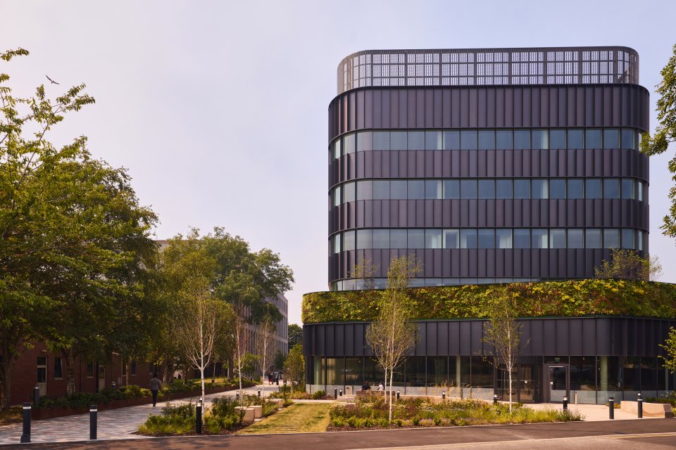 Specialist lab building Greenheys completes at Manchester Science Park