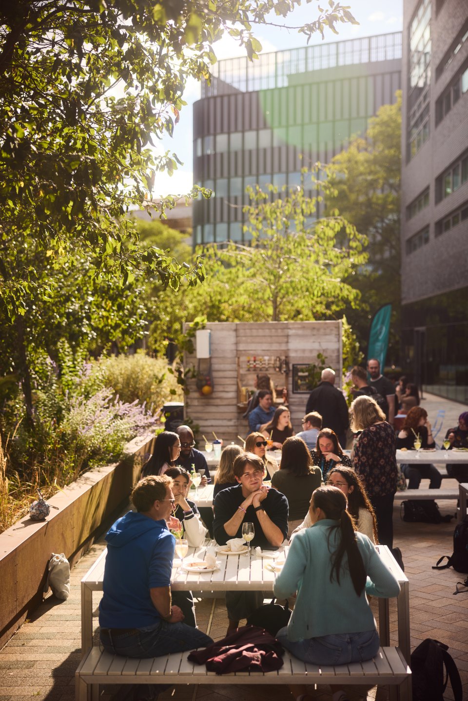 The annual Manchester Science Park summer BBQ