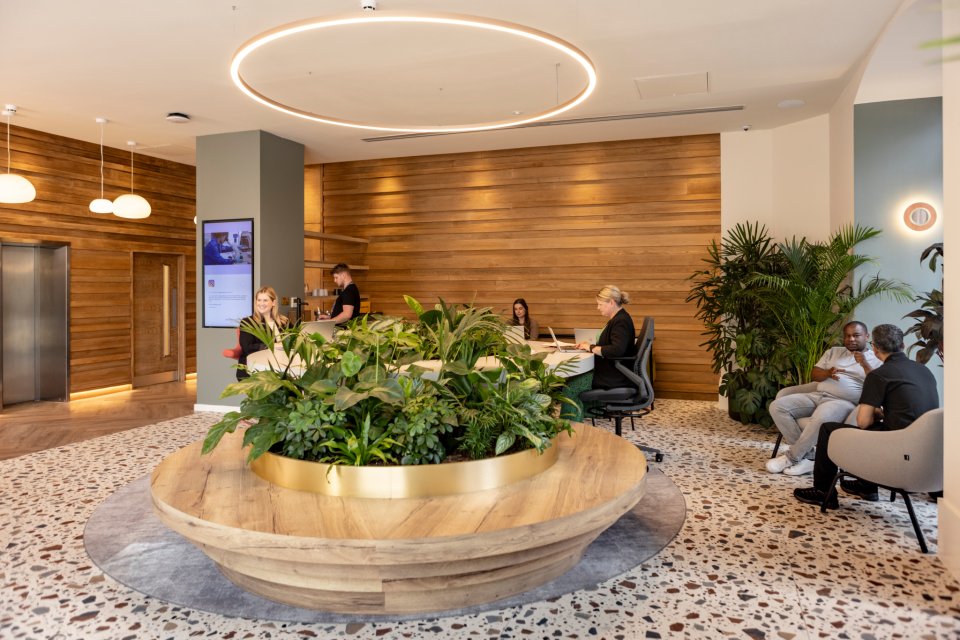 Newly refurbished arrival experience