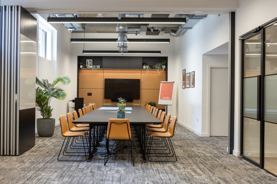 Bookable meeting rooms