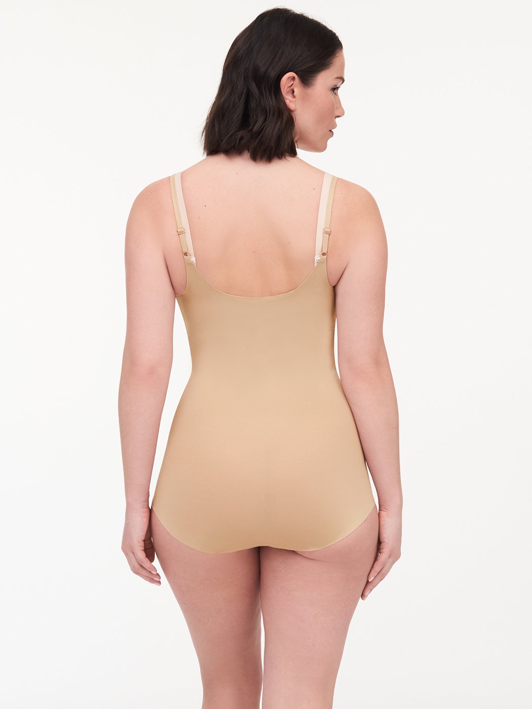 Shaping open bust bodysuit
