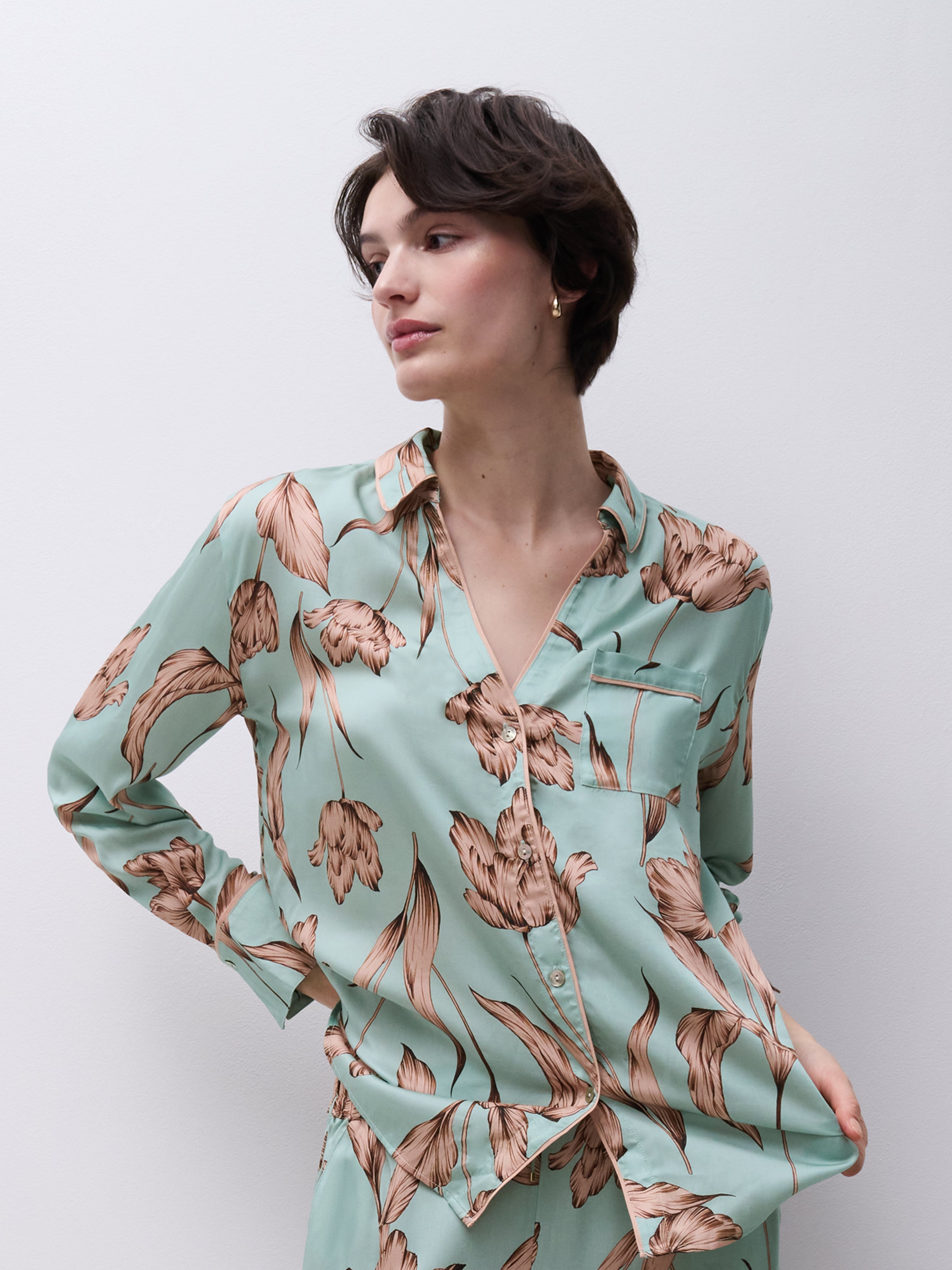 Chemise manches longues