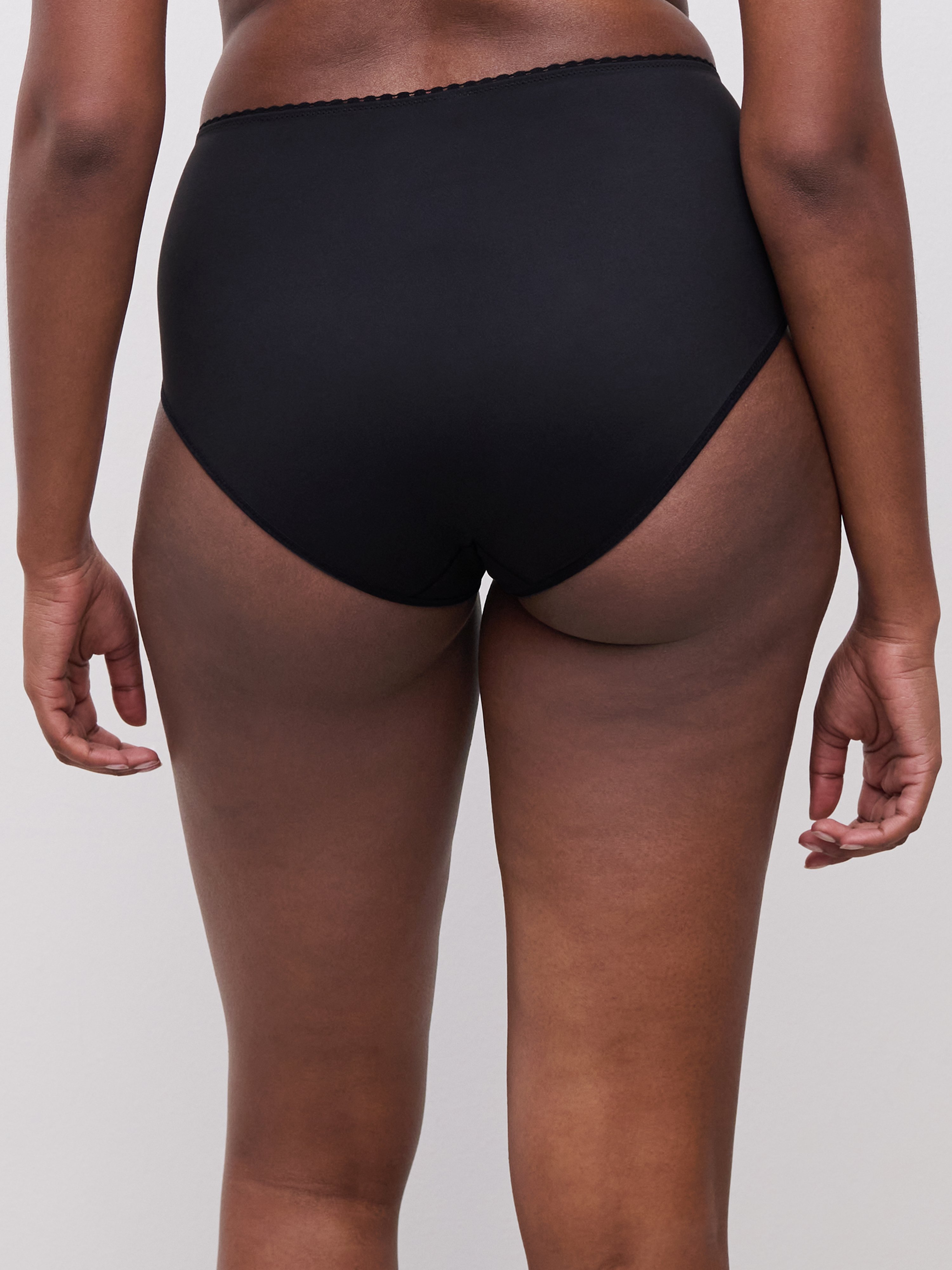 High-waisted support brief