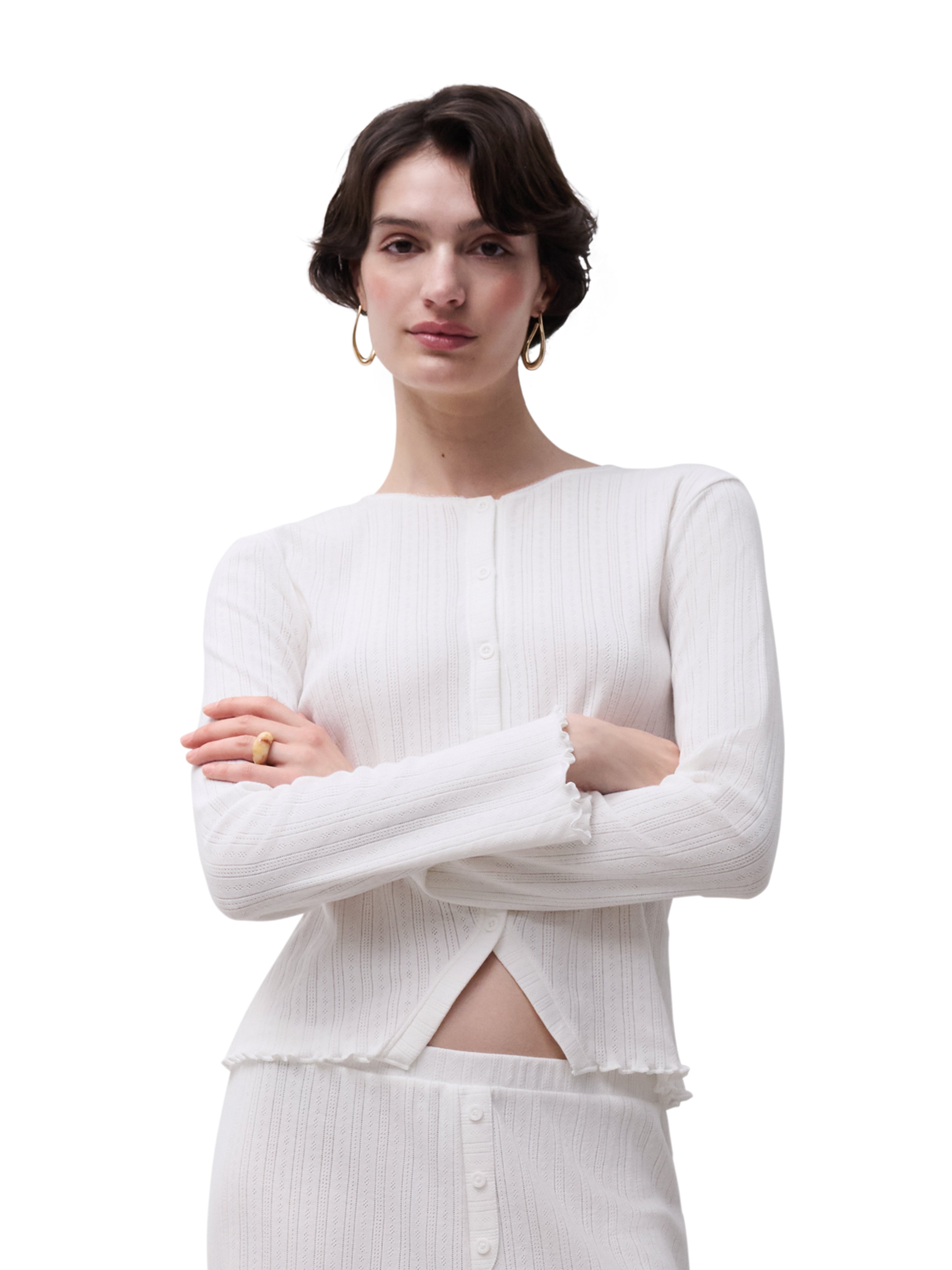 Gilet manches longues