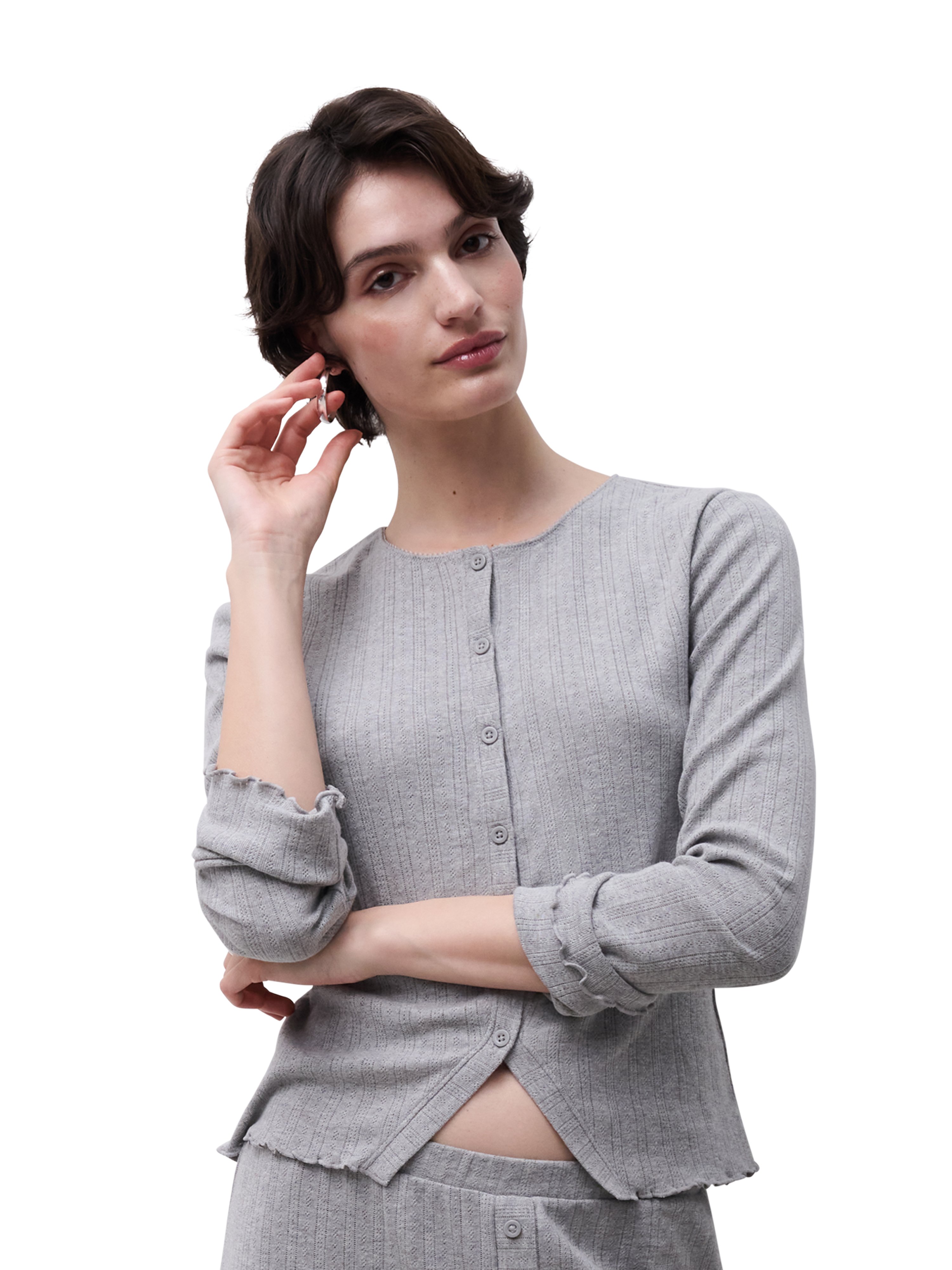 Gilet manches longues