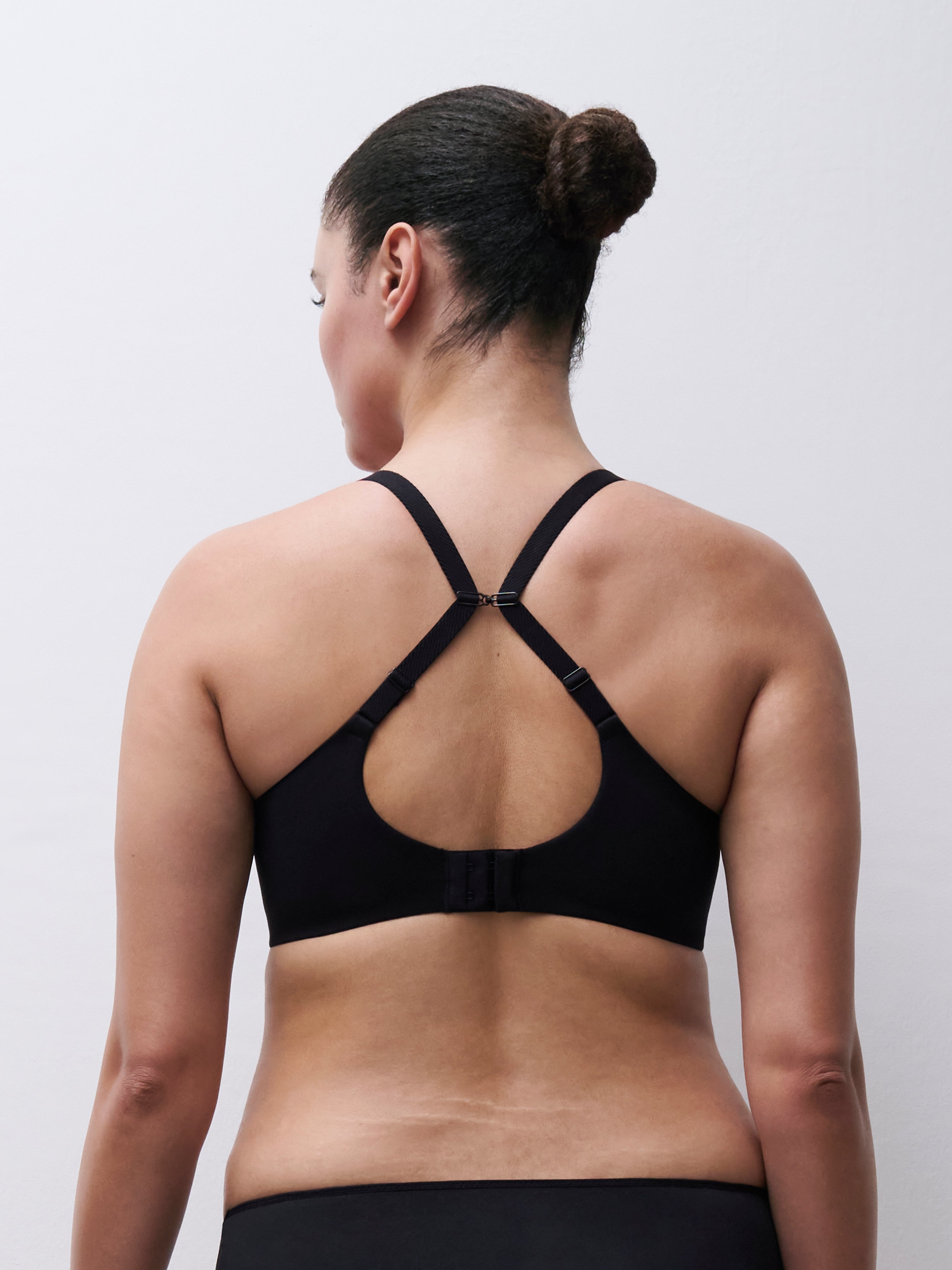 Wireless spacer support bra
