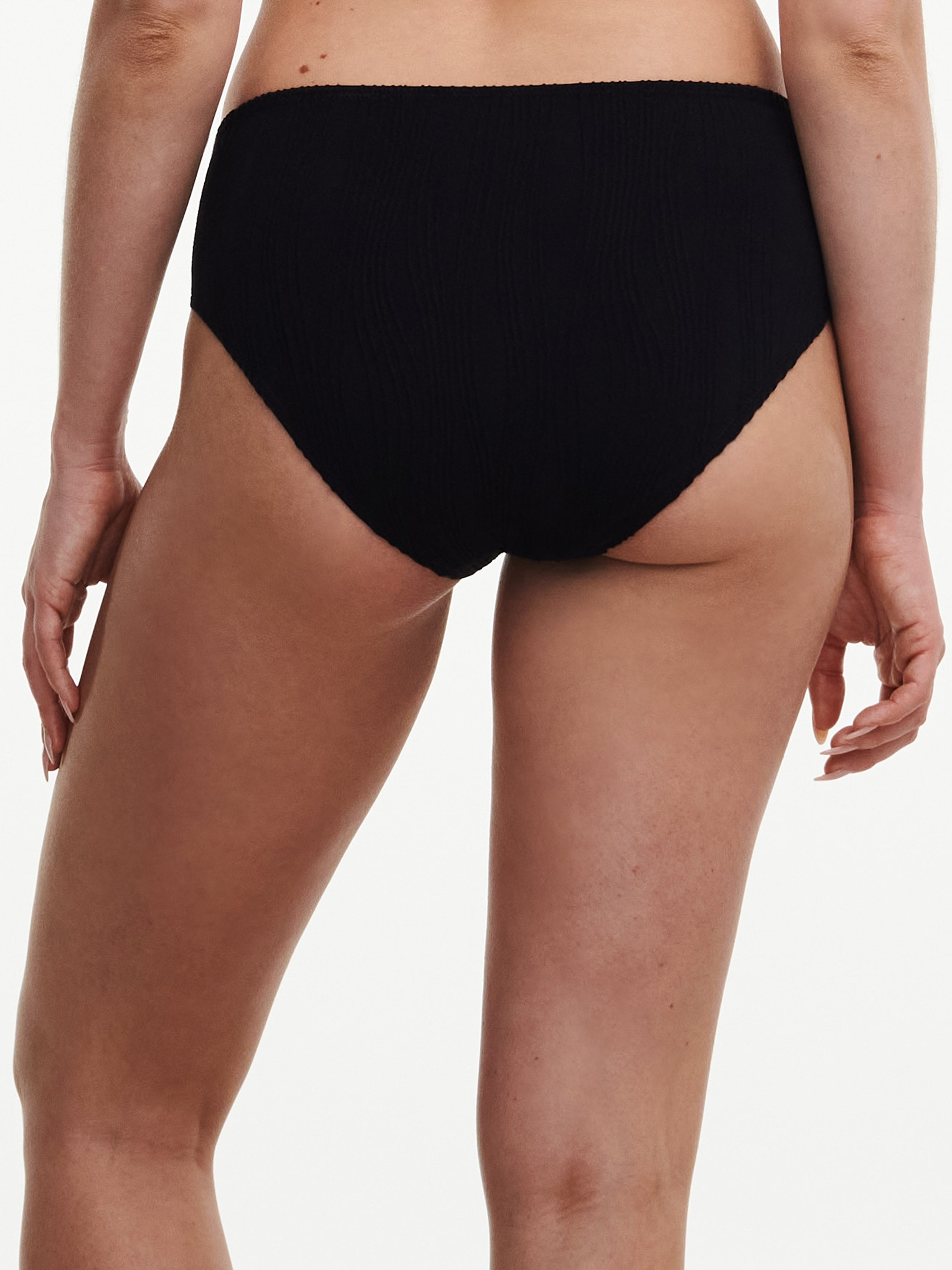 High-waisted bikini bottom