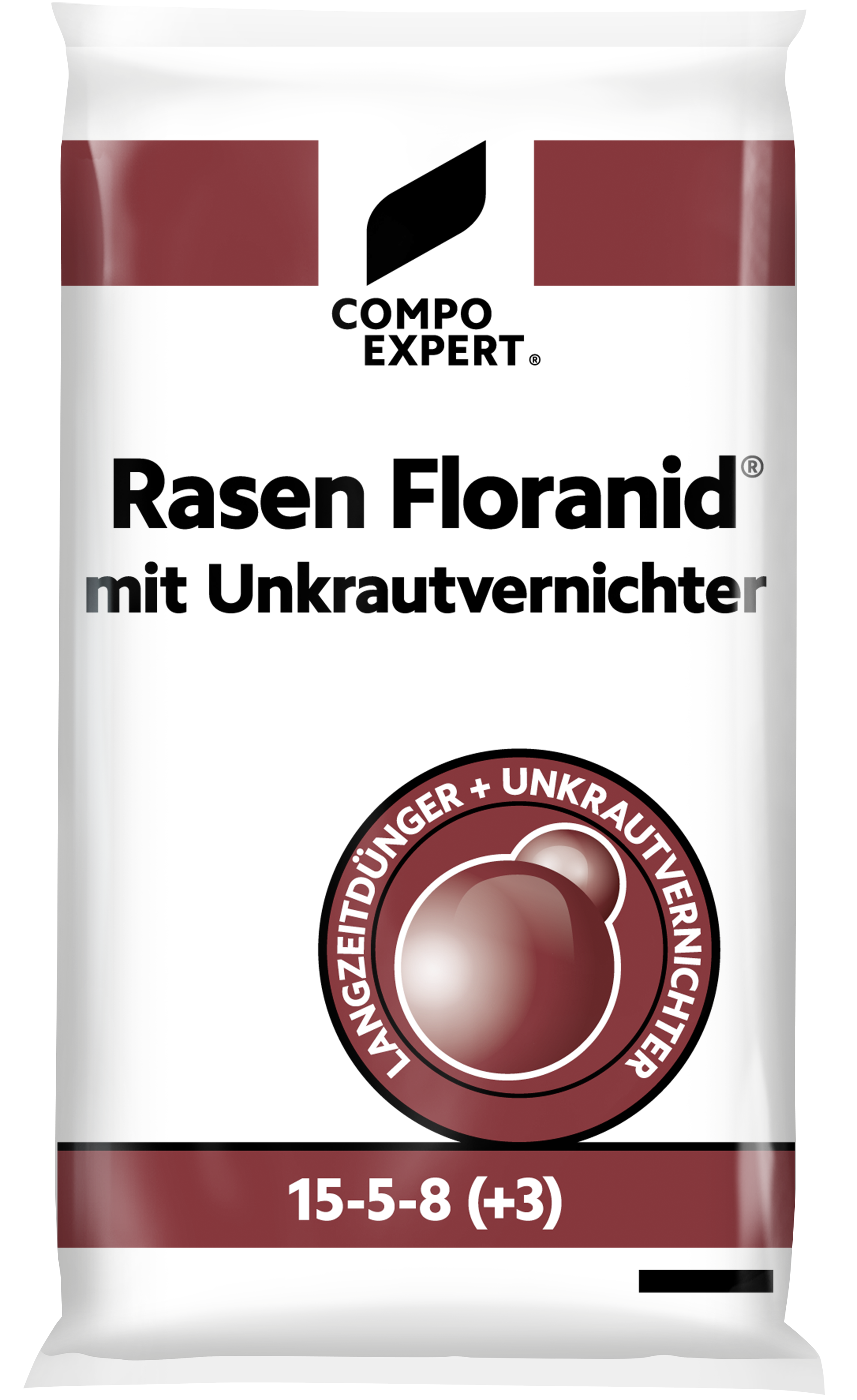 Rasen Floranid 15-5-8(+3) mit Unkrautvernichter | COMPO EXPERT