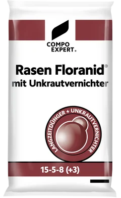 Rasen Floranid mit Unkrautvernichter 15-5-8