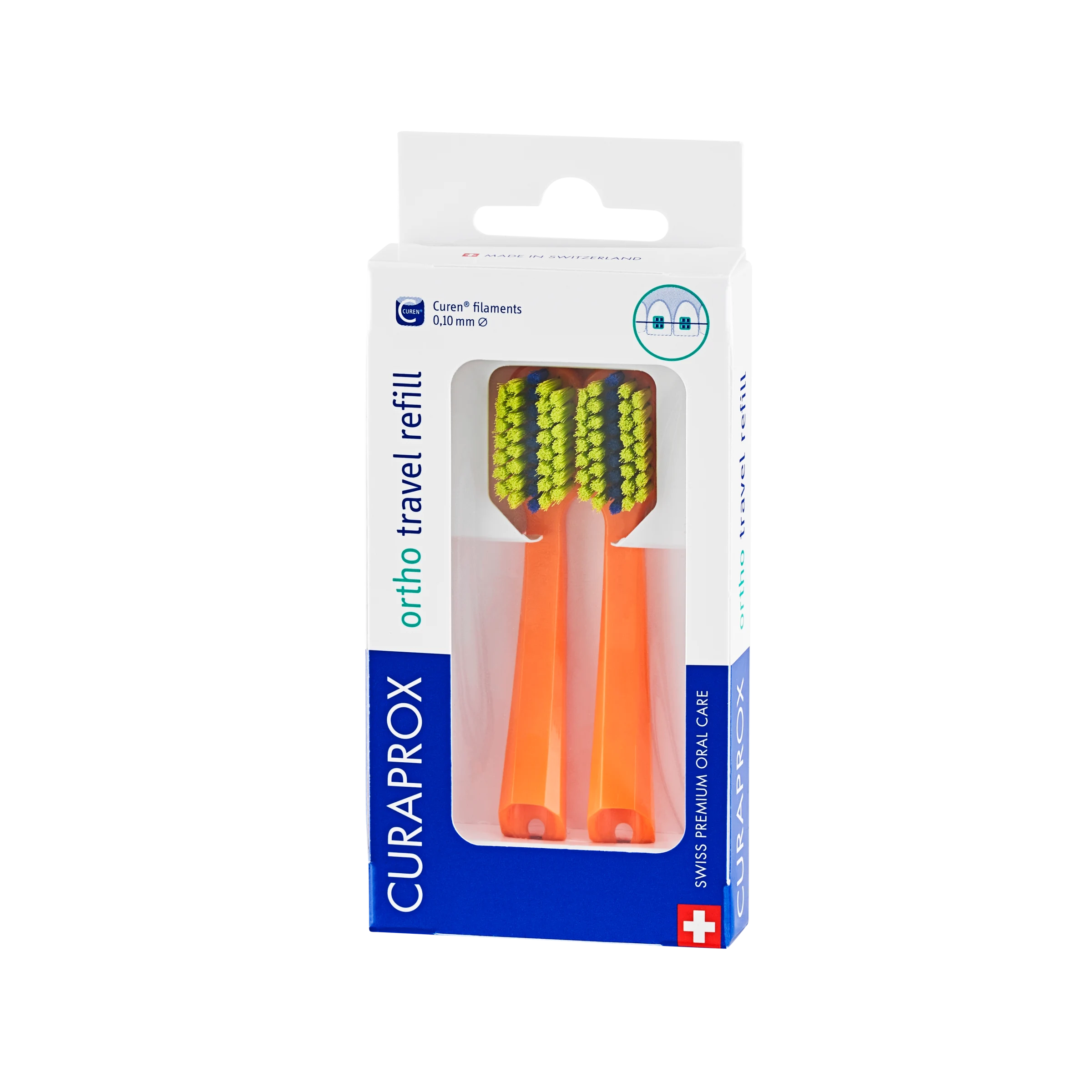 Ortho Travel set spare brush head for CS 5460