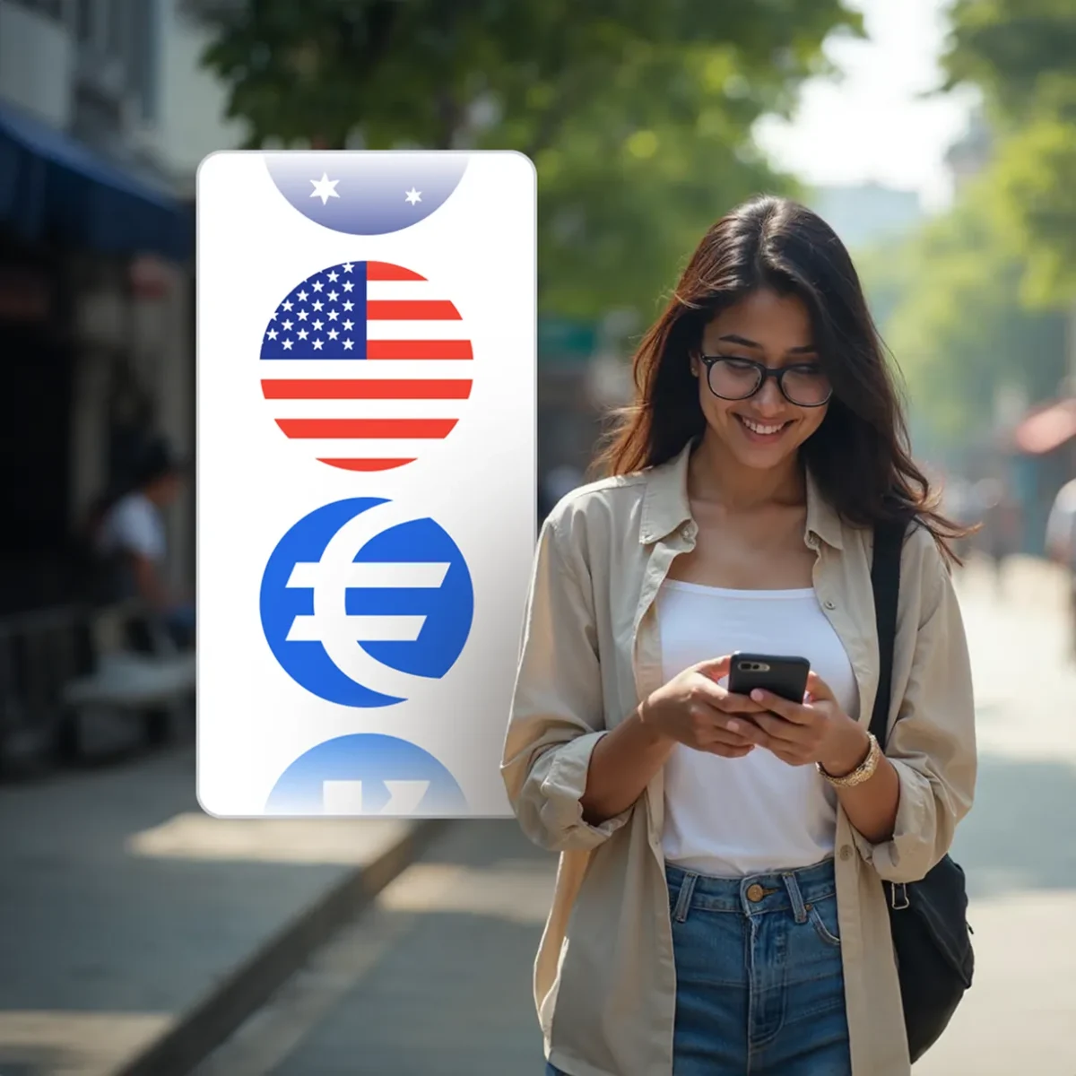 Works with your local currency