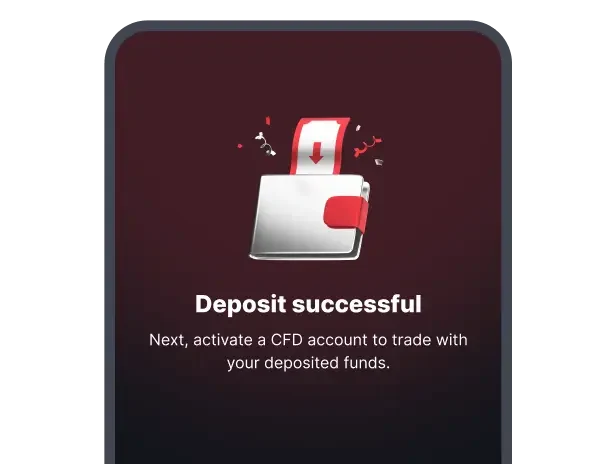 Fund your account and start trading