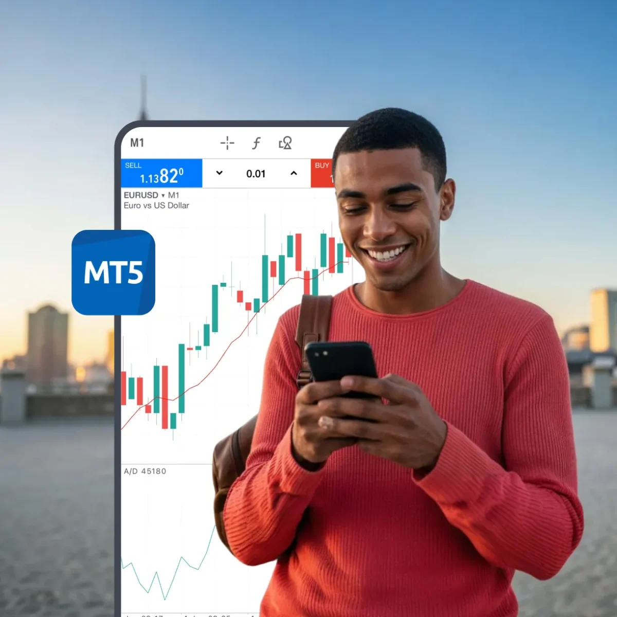 Trade on the world markets without commission