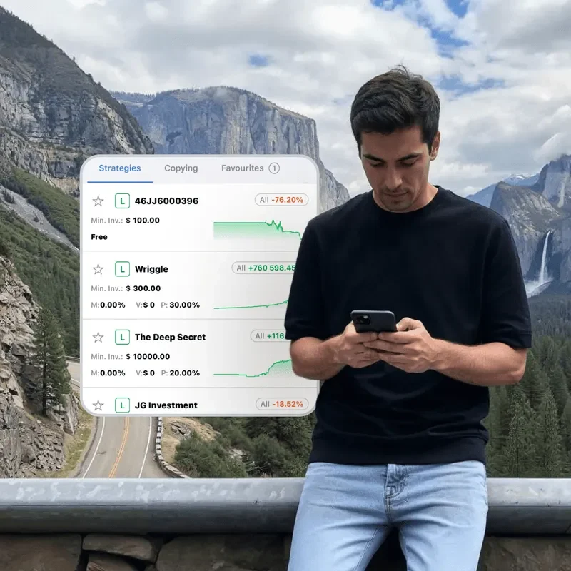Copy trading your way