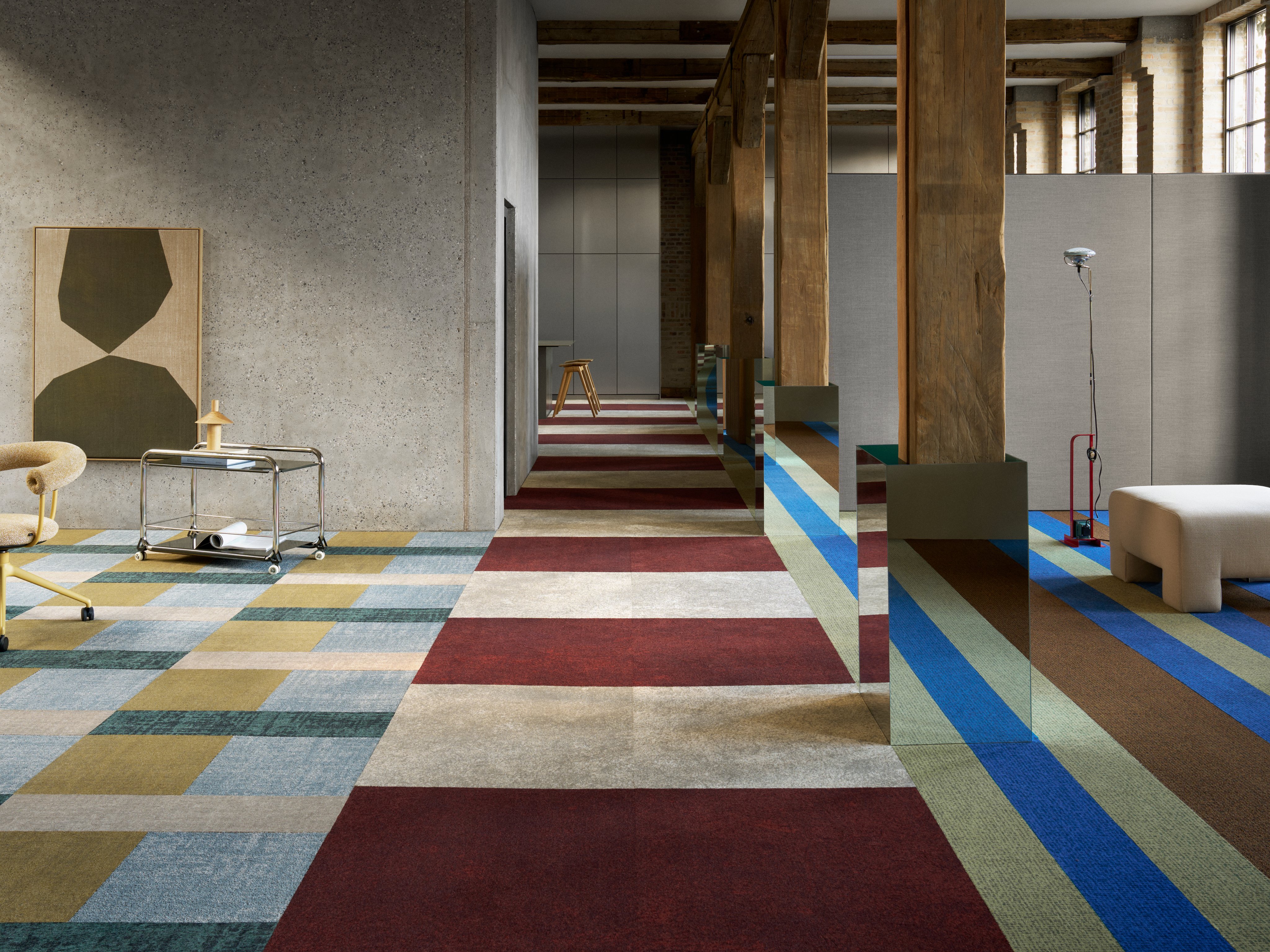 HIGHLINE - Superflex - Green - Tiles and Planks
