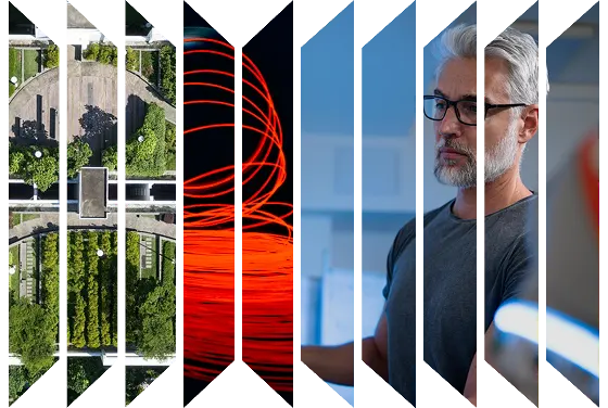 Series of images