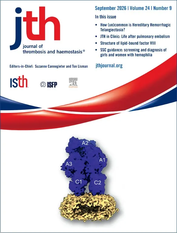 Journal of Thrombosis and Haemostasis
