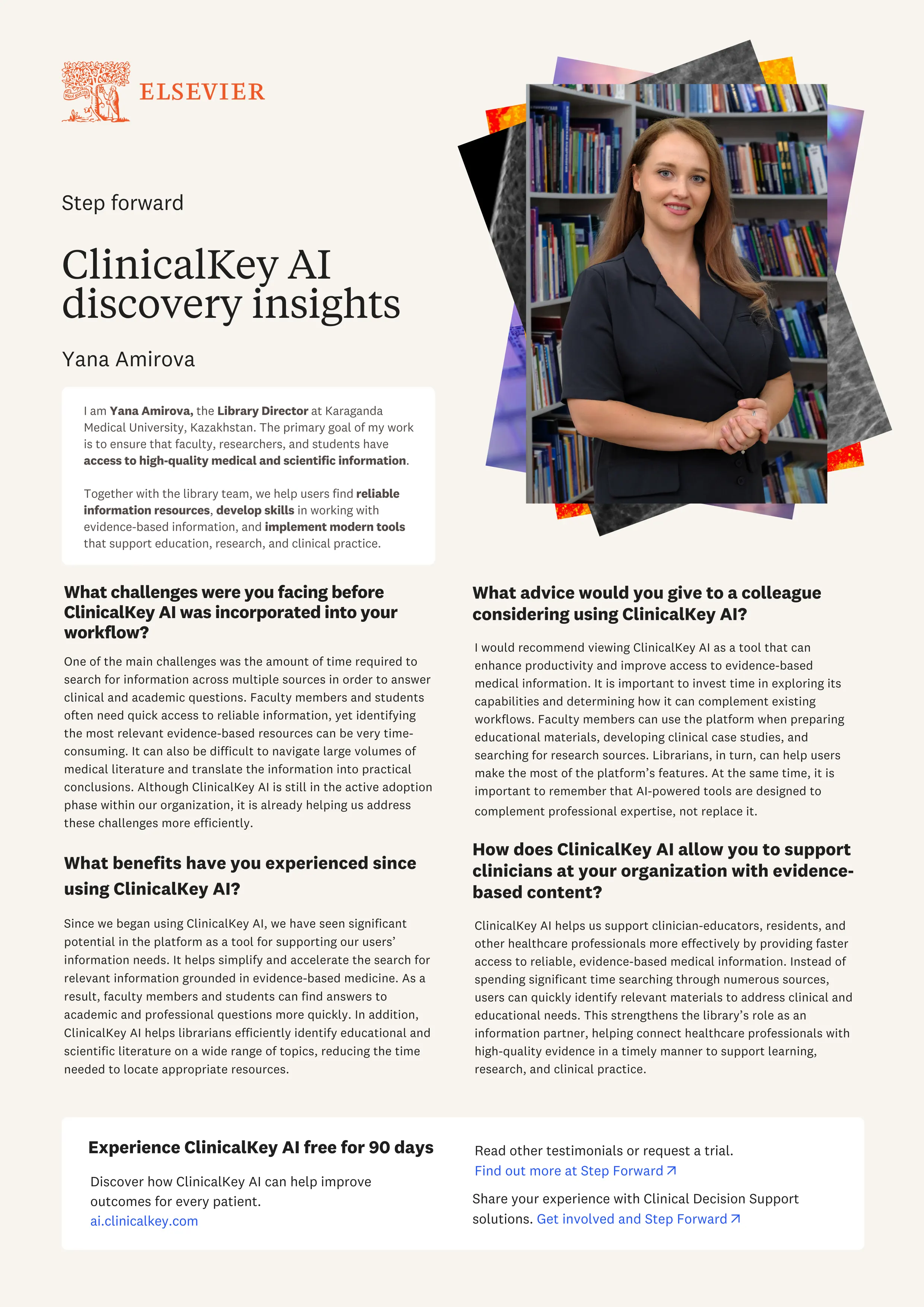 ClinicalKey Discovery Insights: Yana Amirova 