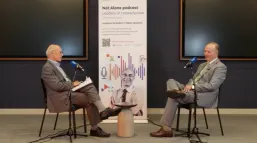 Podcast live recording with Cyril Oberlander