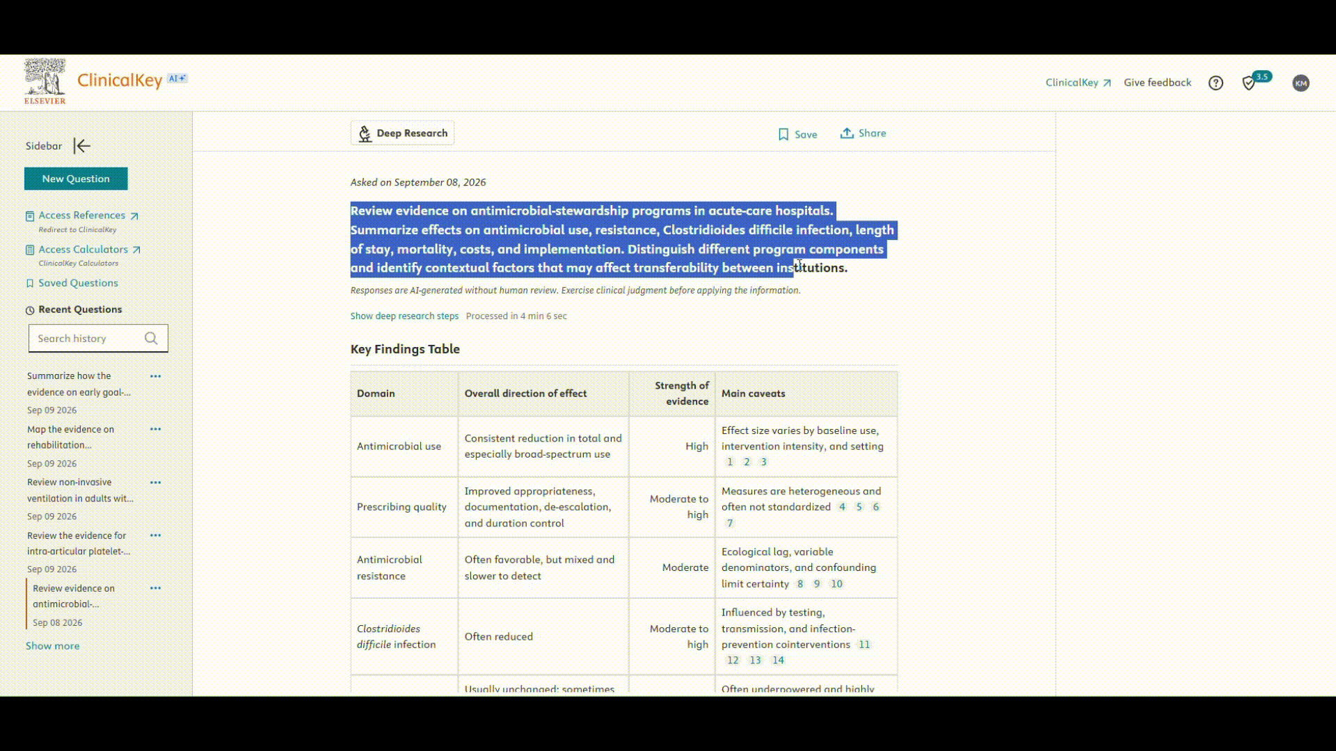 Deep Research pulls together the evidence and explains why results conflict across studies.