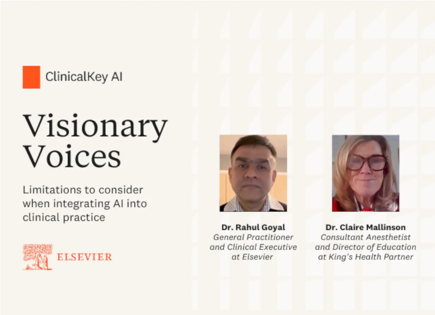 What limitations should healthcare professionals consider when integrating AI into clinical practice? 