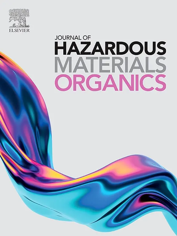 Journal of Hazardous Materials: Organics cover