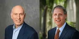 Dr. Robert Conn, Thomas F. Rosenbaum Headshots side by side