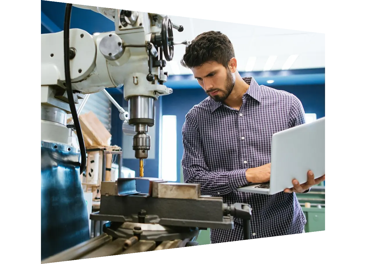 Looking at electronics