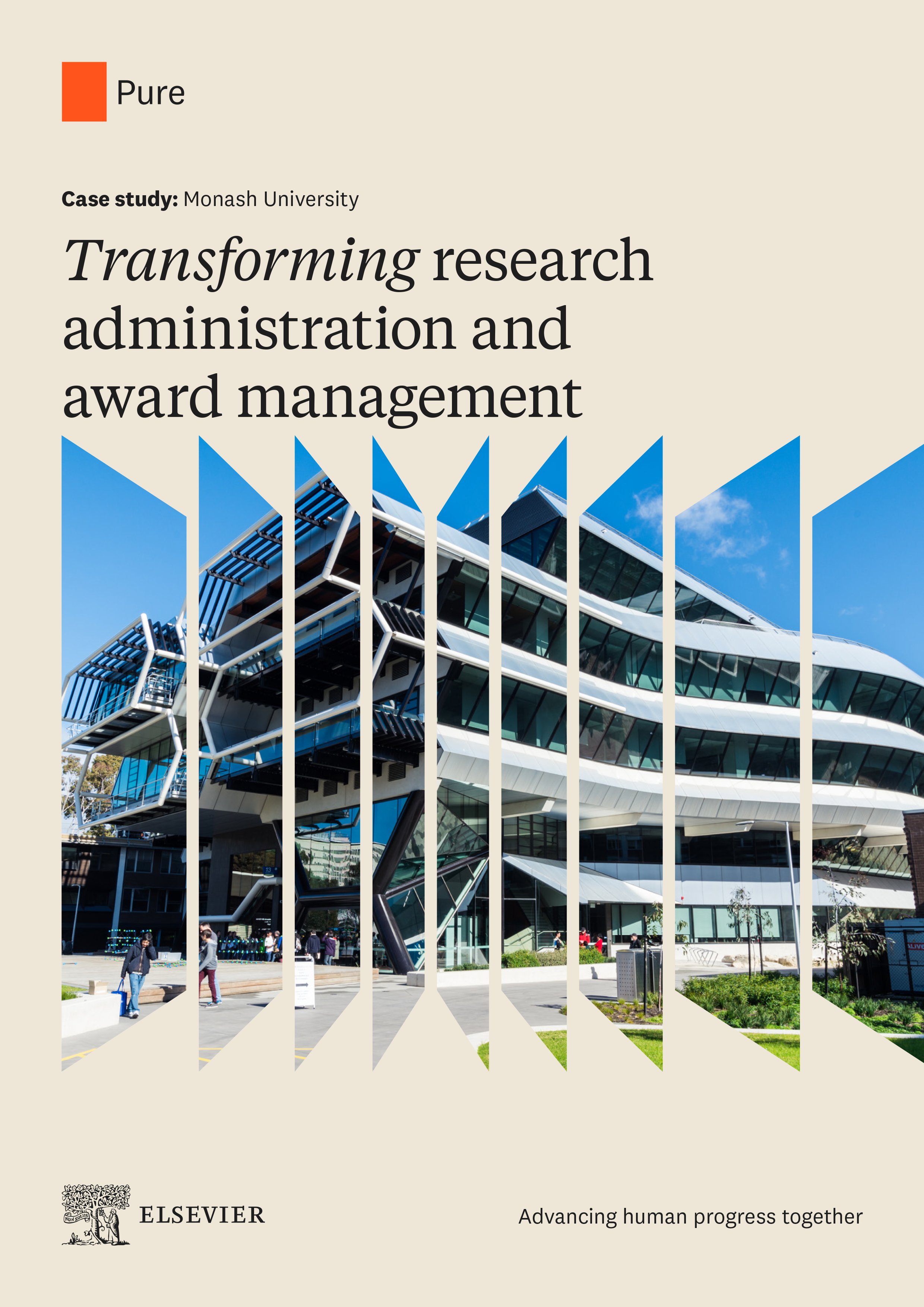 Cover image of Monash University Pure case study