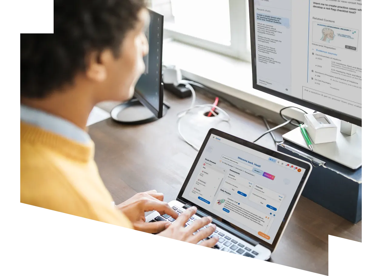 table with learning solutions software