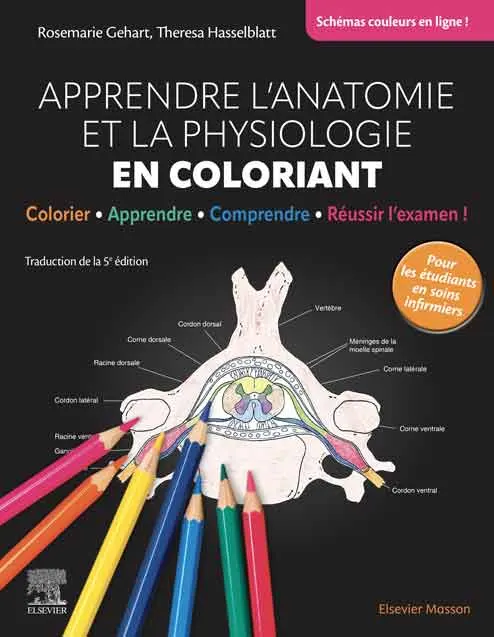 Apprendre l'anatomie et la physiologie en coloriant