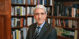 Banner featuring Dr Peter Salovey, President Emeritus and Sterling Professor of Psychology at Yale University