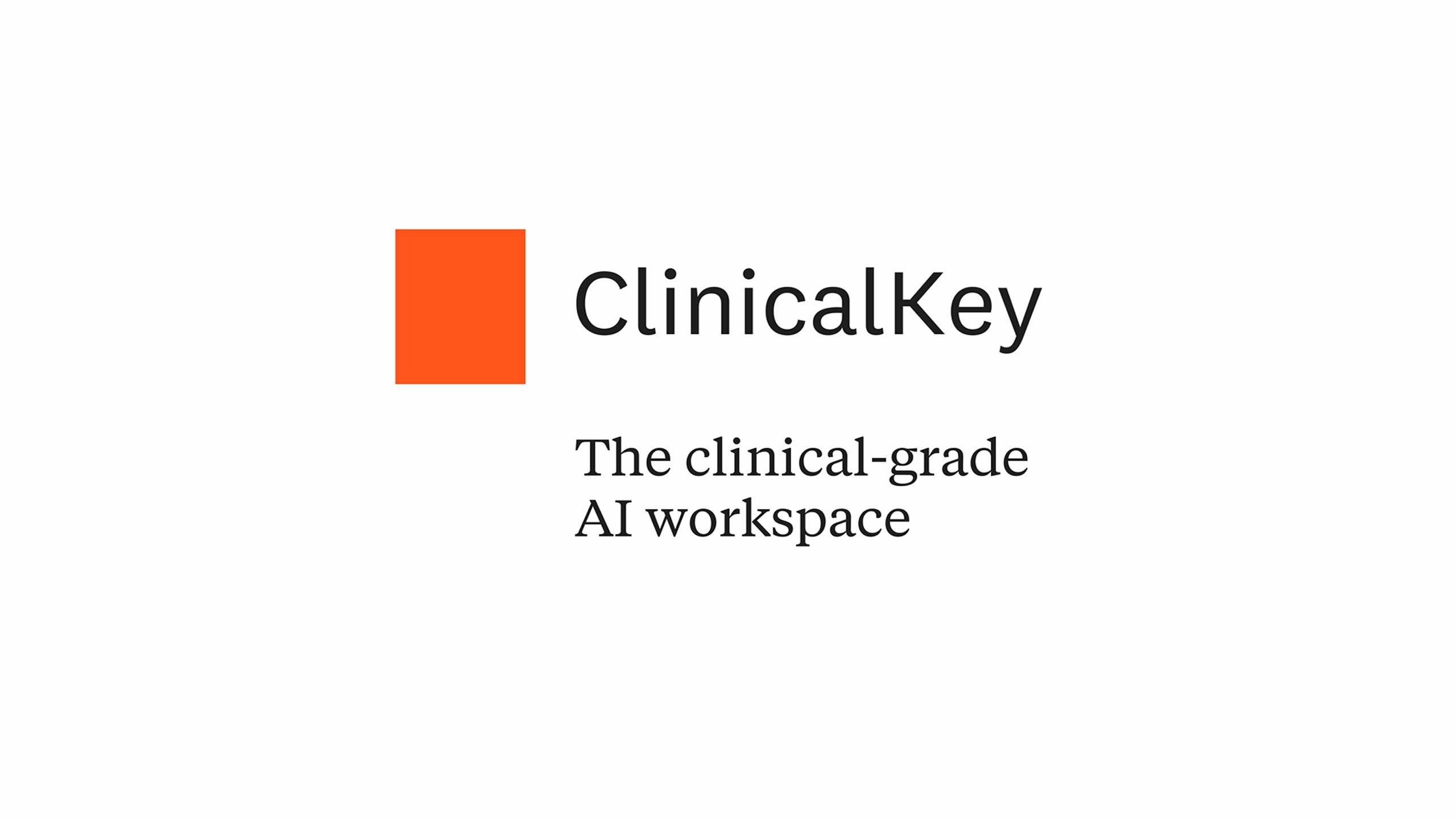 ClinicalKey: The clinical-grade AI workspace