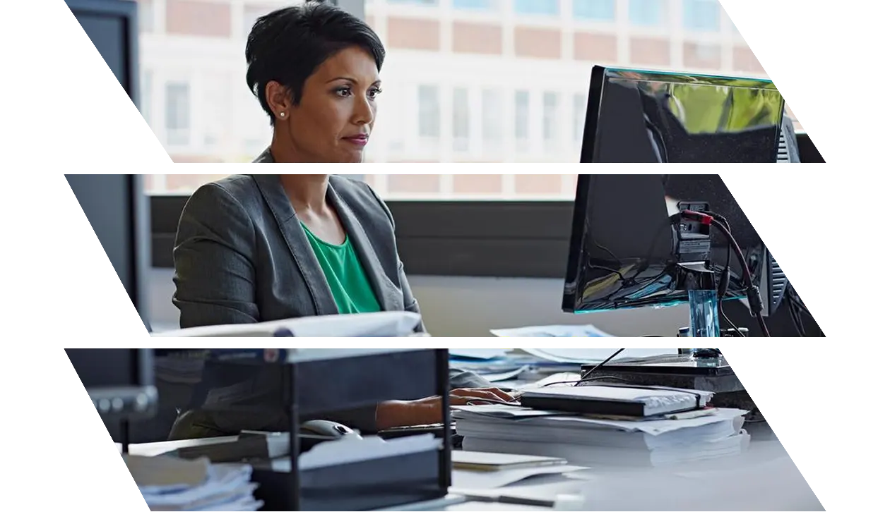 Woman holding a marker 