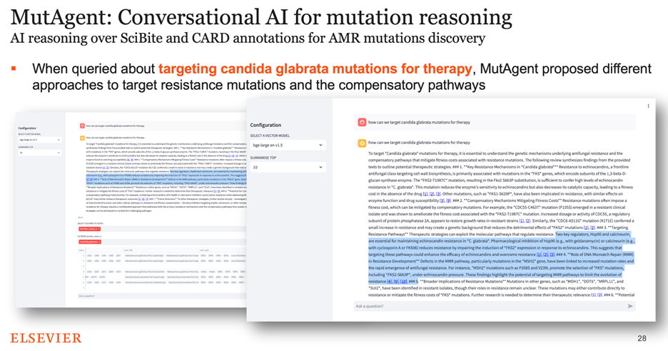 Slide of "MutAgent: Conversational AI for mutation reasoning"