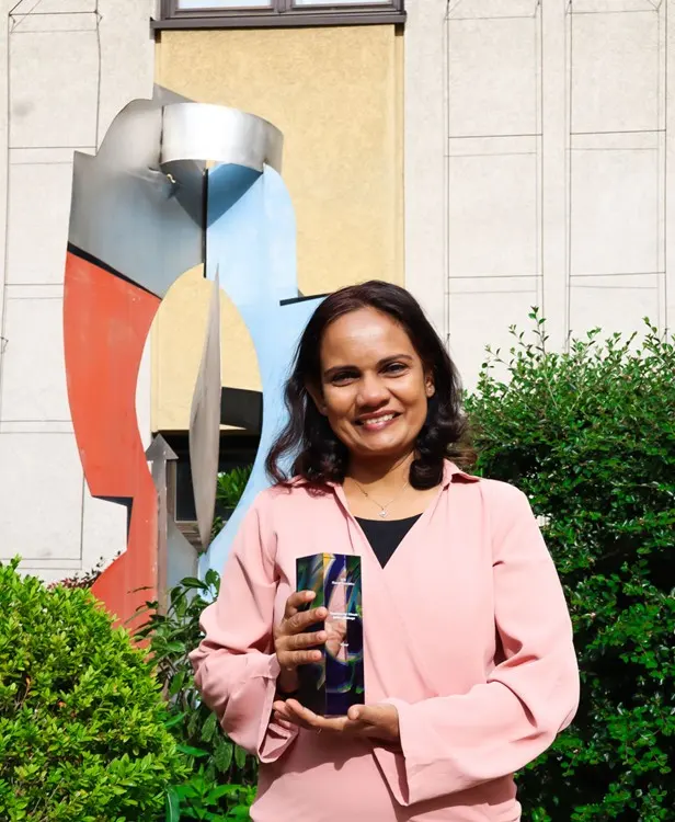 Prof. Thilini D. K. Mudiyanselage, Professor in the Department of Polymer Science, University of Sri Jayewardenepura, Sri Lanka. 