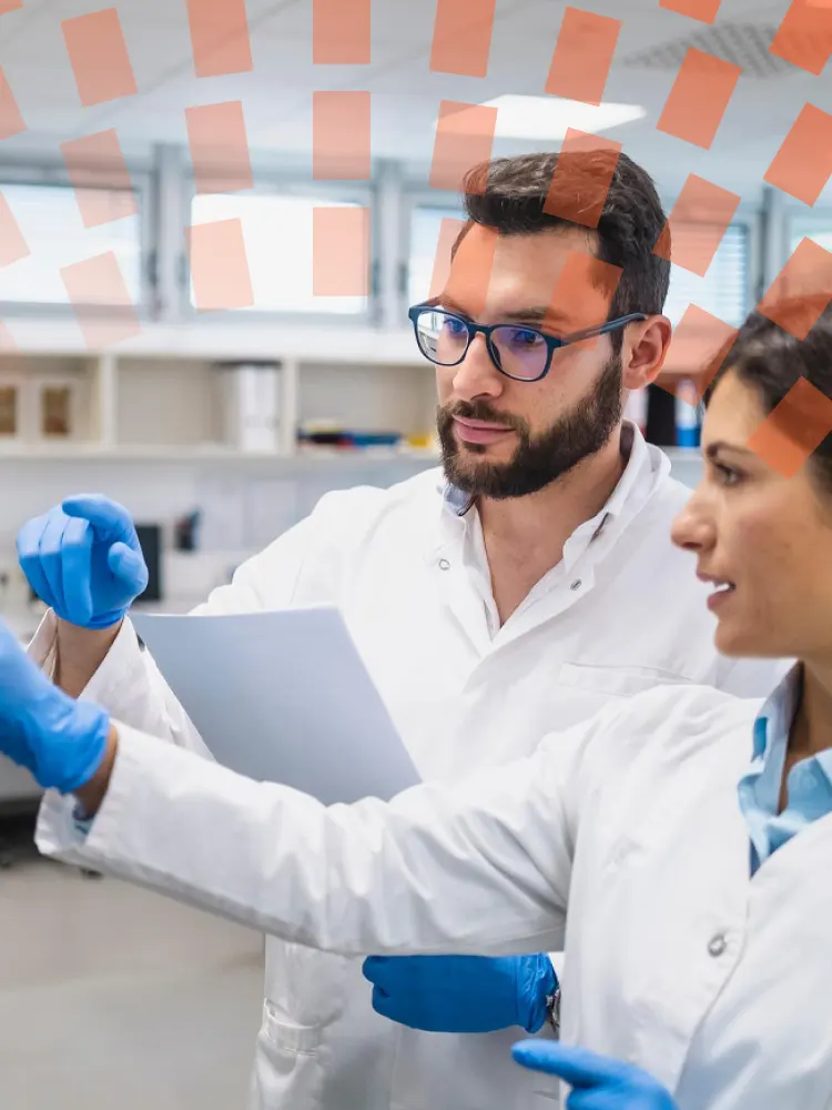 Female Asian Scientist Concentrating at a Biomedical Laboratory