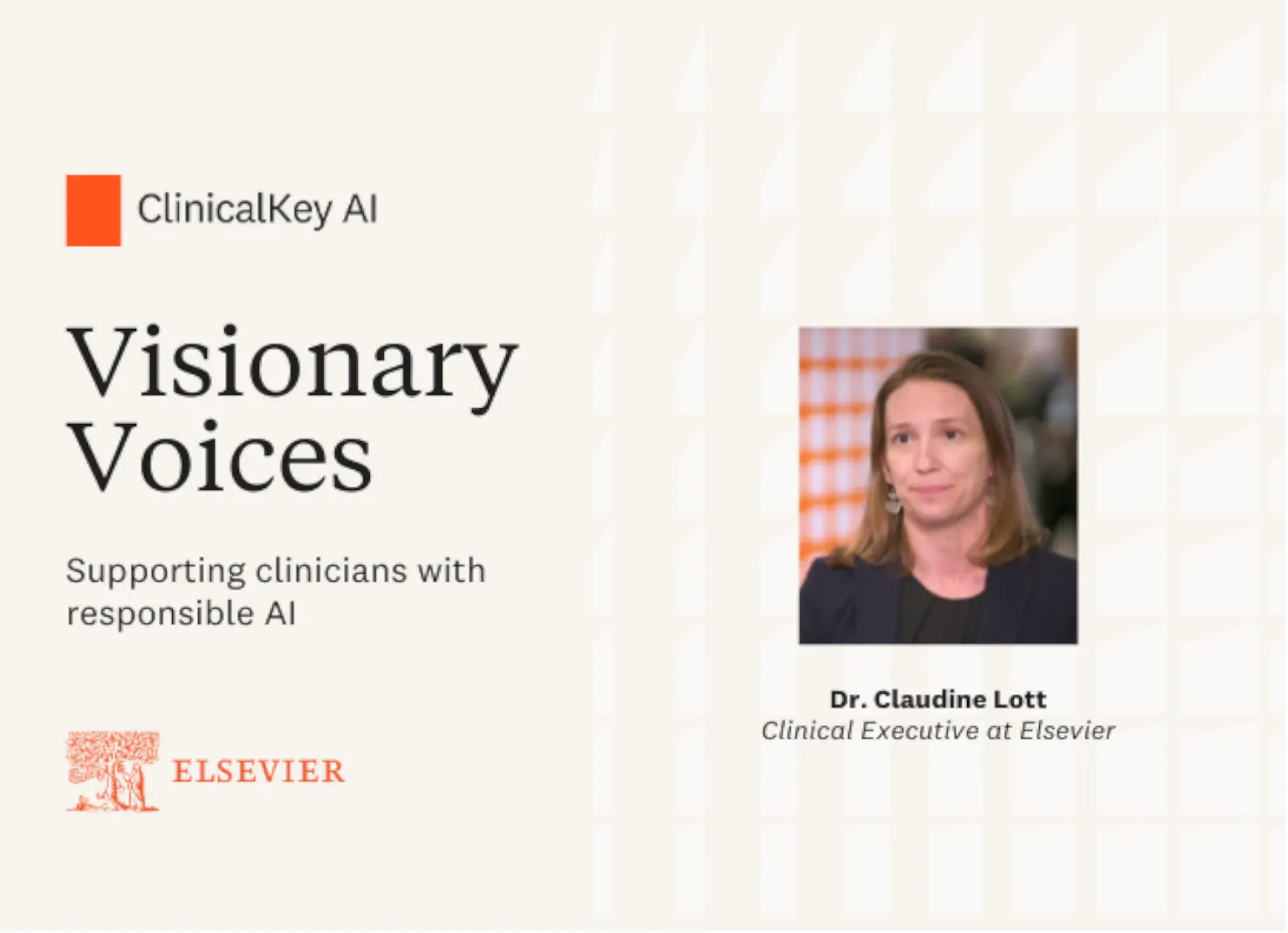 Supporting clinicians with responsible AI 